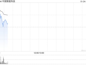 中国智能科技早盘高开逾20% 拟折让约19.64%配售最多4600万股