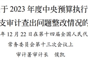 审计署通报：3家保险公司骗取的3亿多元补贴已全部收回财政