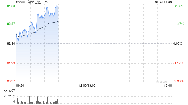 阿里巴巴-W1月22日斥资998.81万美元回购93.68万股